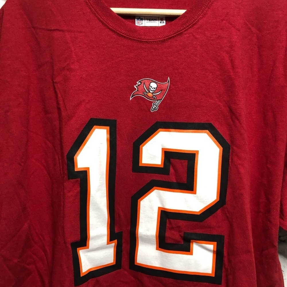 Tampa Bay Red Tom Brady Men's Jersey Shirt Unisex - Picture 4 of 7